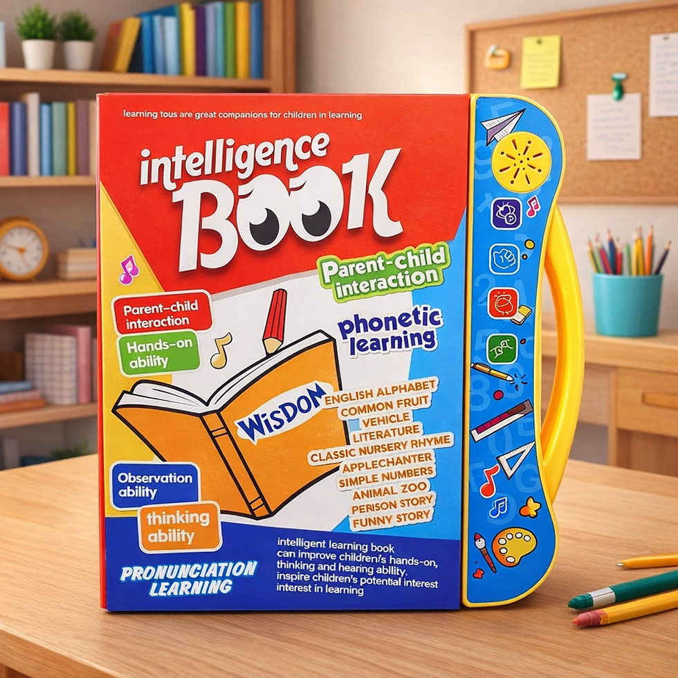 Study Book Intellectual Learning For Kids