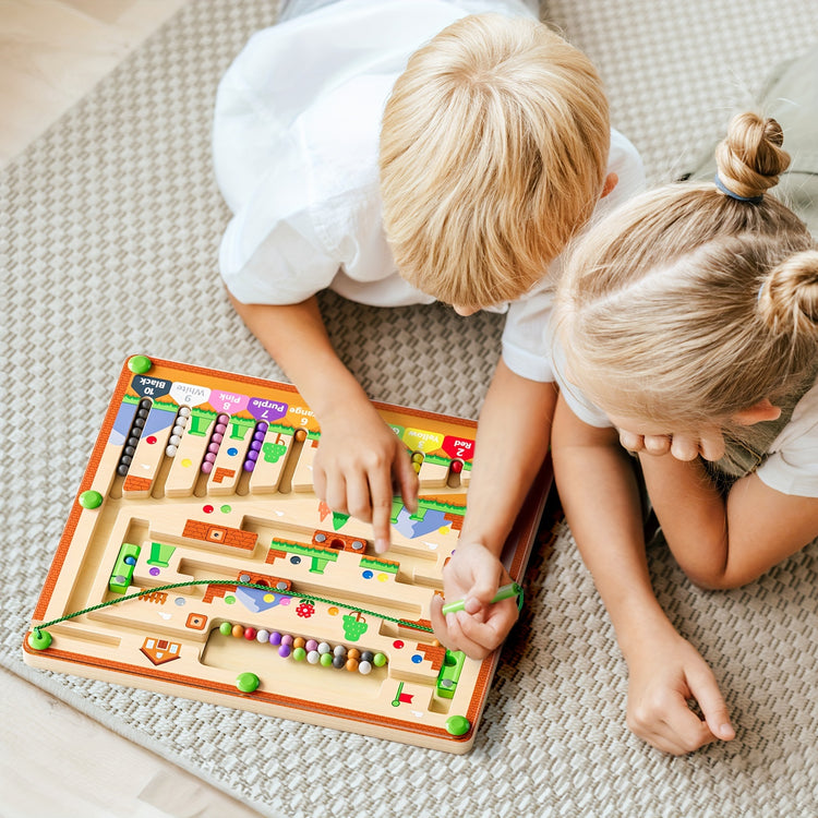 Magnetic Maze Beads Board