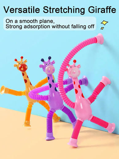 Giraffe sunction (sensory toy)