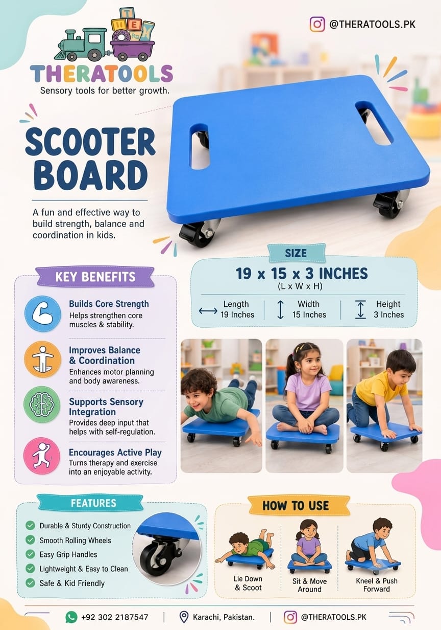 Sensory scooter board
