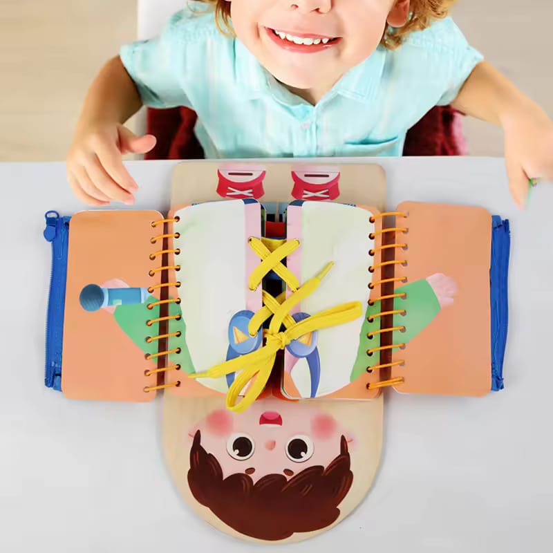 Montessori Dressing Skills Busy Book