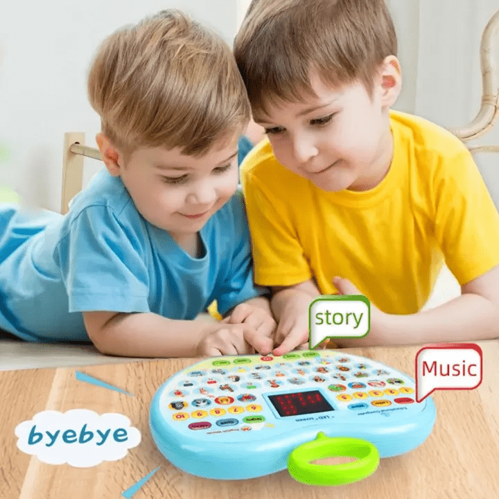 Learning Laptop For Kids Apple Shape