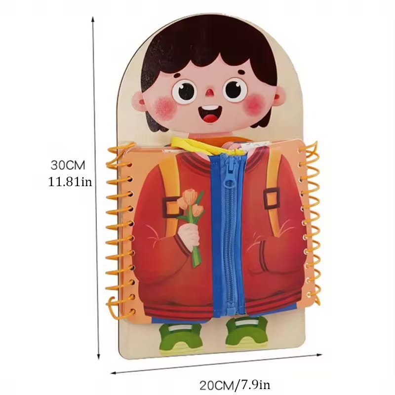 Montessori Dressing Skills Busy Book