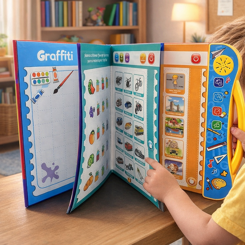 Study Book Intellectual Learning For Kids