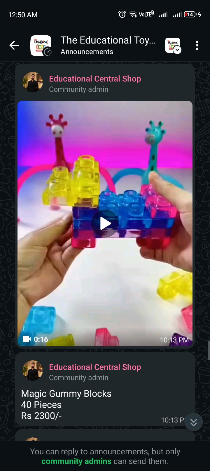 Sensory Jelly Blocks (40 Pcs)