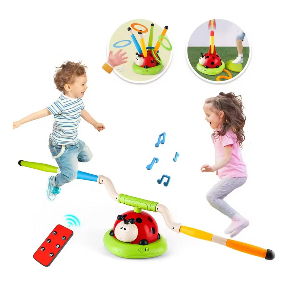 3-in-1 Activity Toy Set Ladybug RC Sports with Rocket Launcher