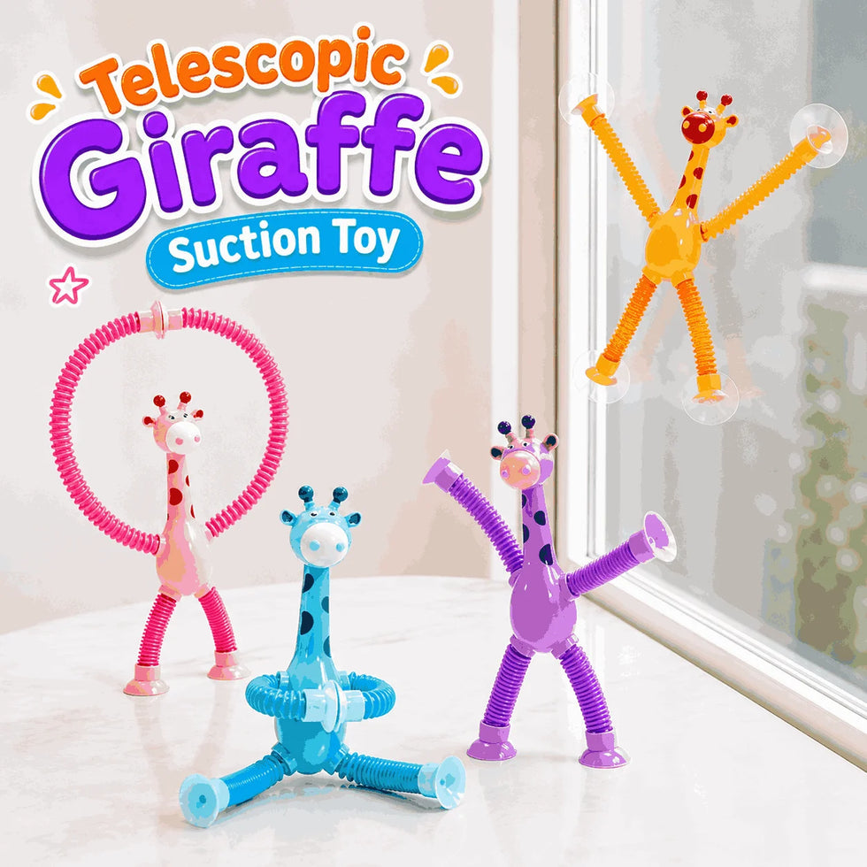 Giraffe sunction (sensory toy)