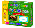 CVC Words Flash Cards – Level 1 (For Young Readers)
