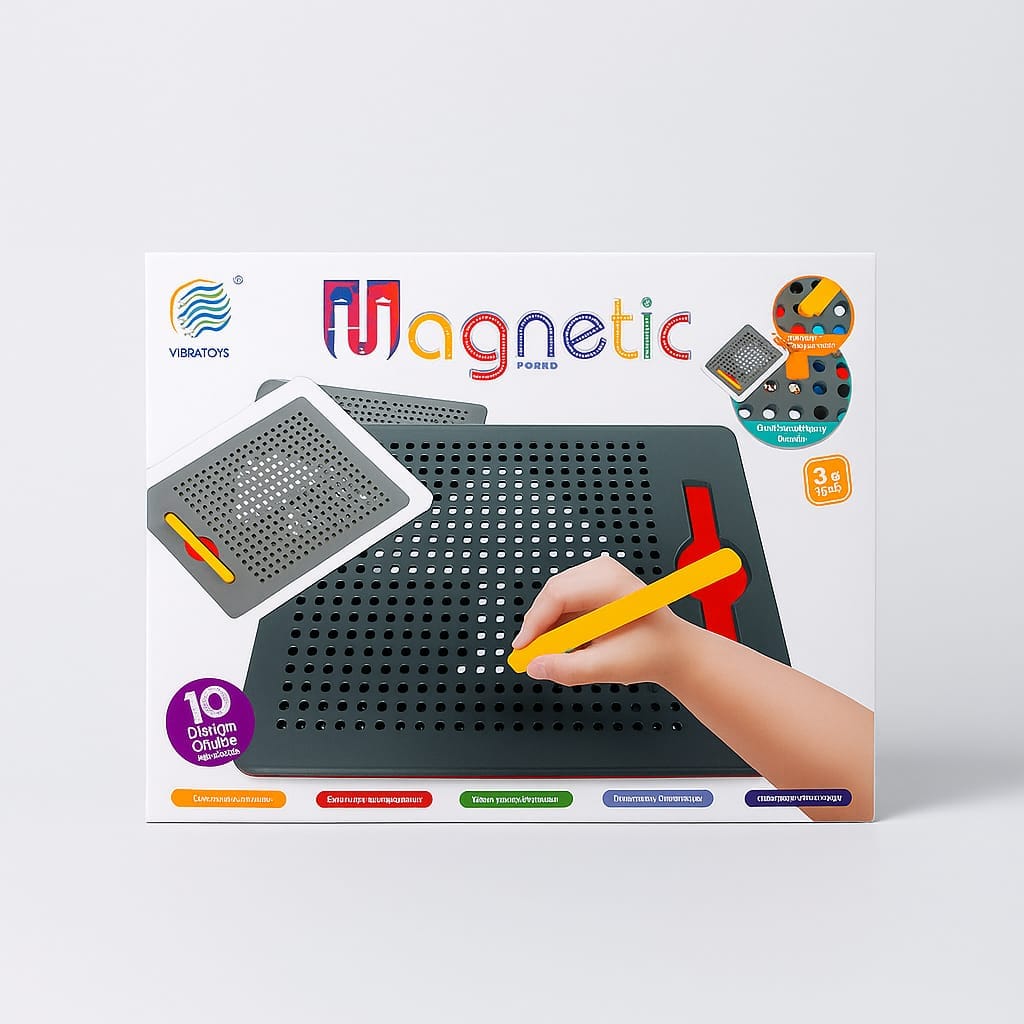 Kids Magnetic Drawing Board – Mess-Free Sensory Doodle Play