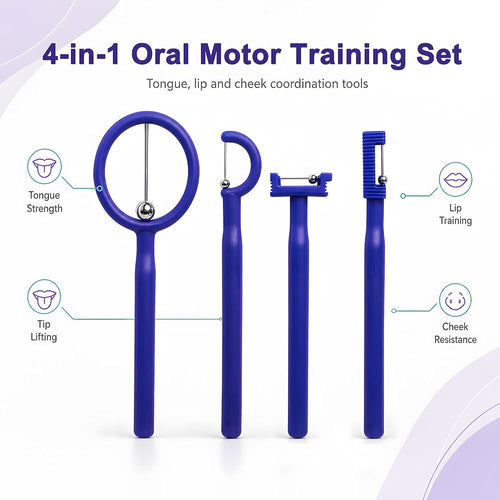 4 in 1 oral motor training set