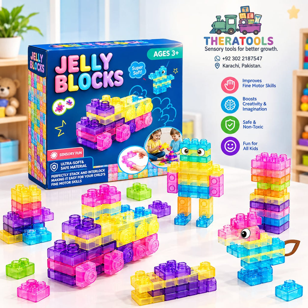 Sensory Jelly Blocks (40 Pcs)