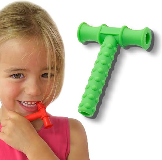 Green knobby chewytube