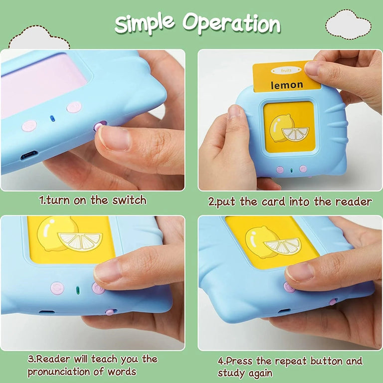 Talking Flash Cards Early Educational Toy