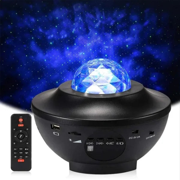 Galaxy Star Projector & Ocean Wave Night