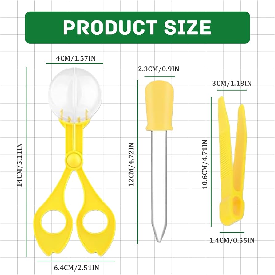 Kids 3-Piece Fine Motor Sensory Tool Set