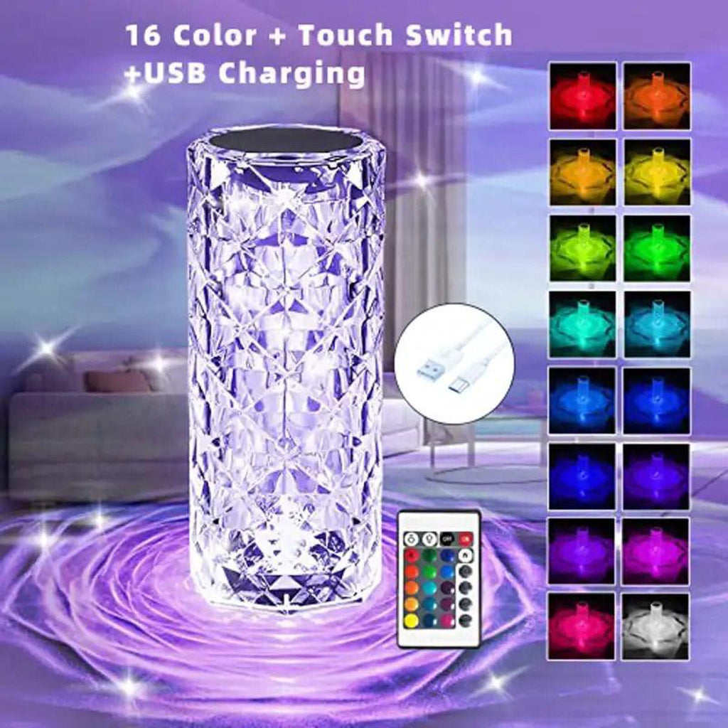 LED crystal lamp