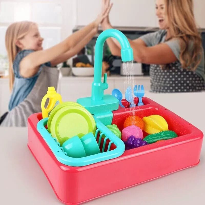 Automatic kitchen sink