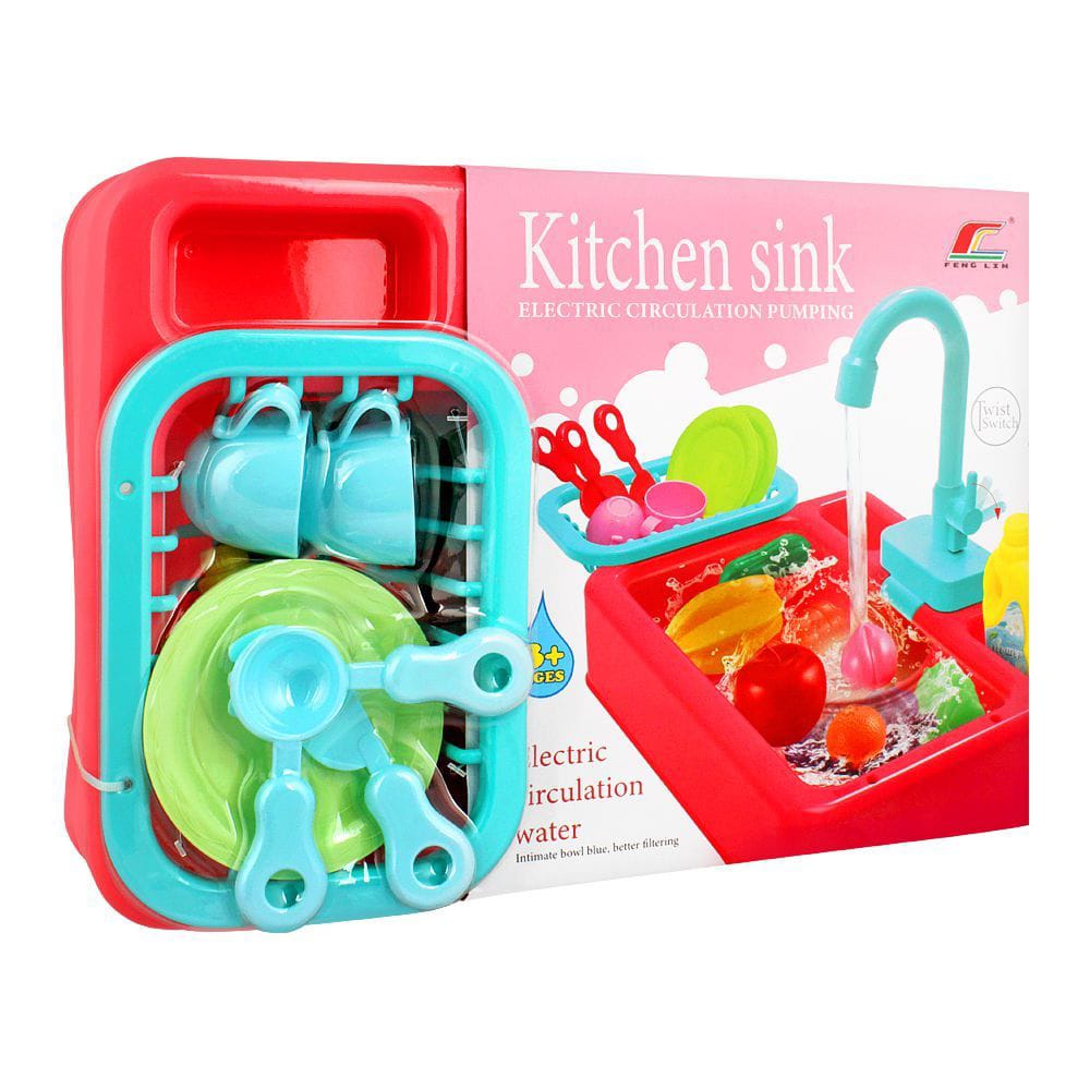 Automatic kitchen sink