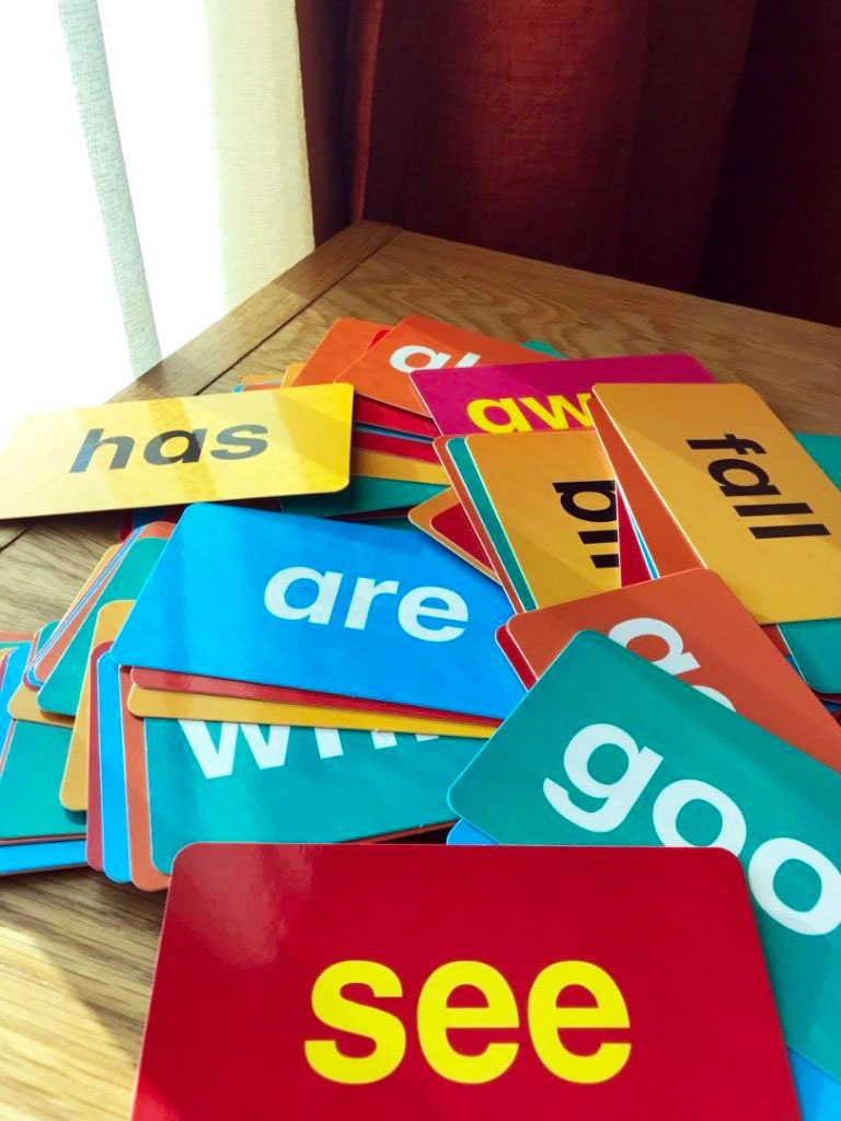 120 Sight Words Flash Cards